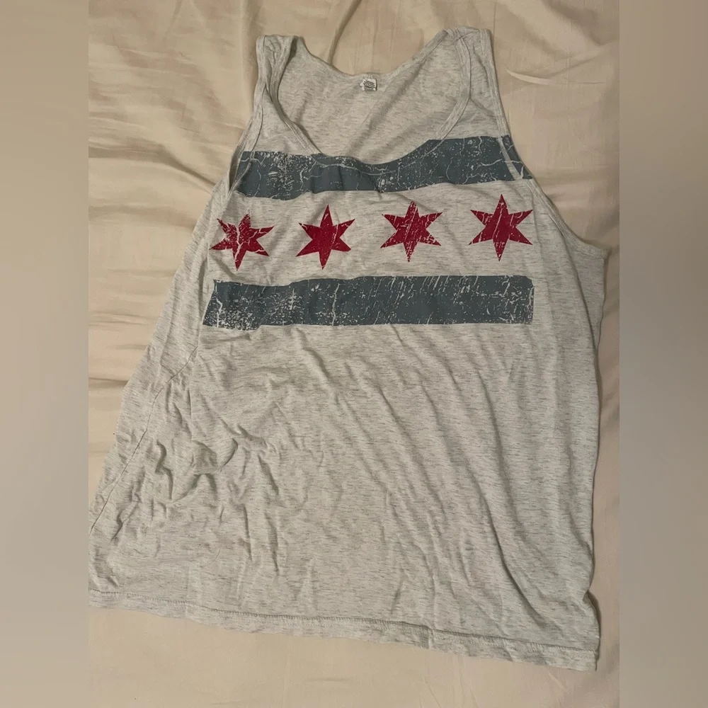 Chicago Four Stars Tank Top - Picture 1 of 3